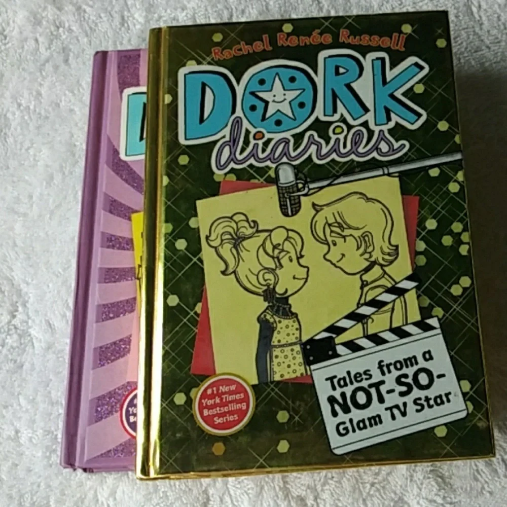 Dork Diaries Set 7 and 8 Hard Covers Book